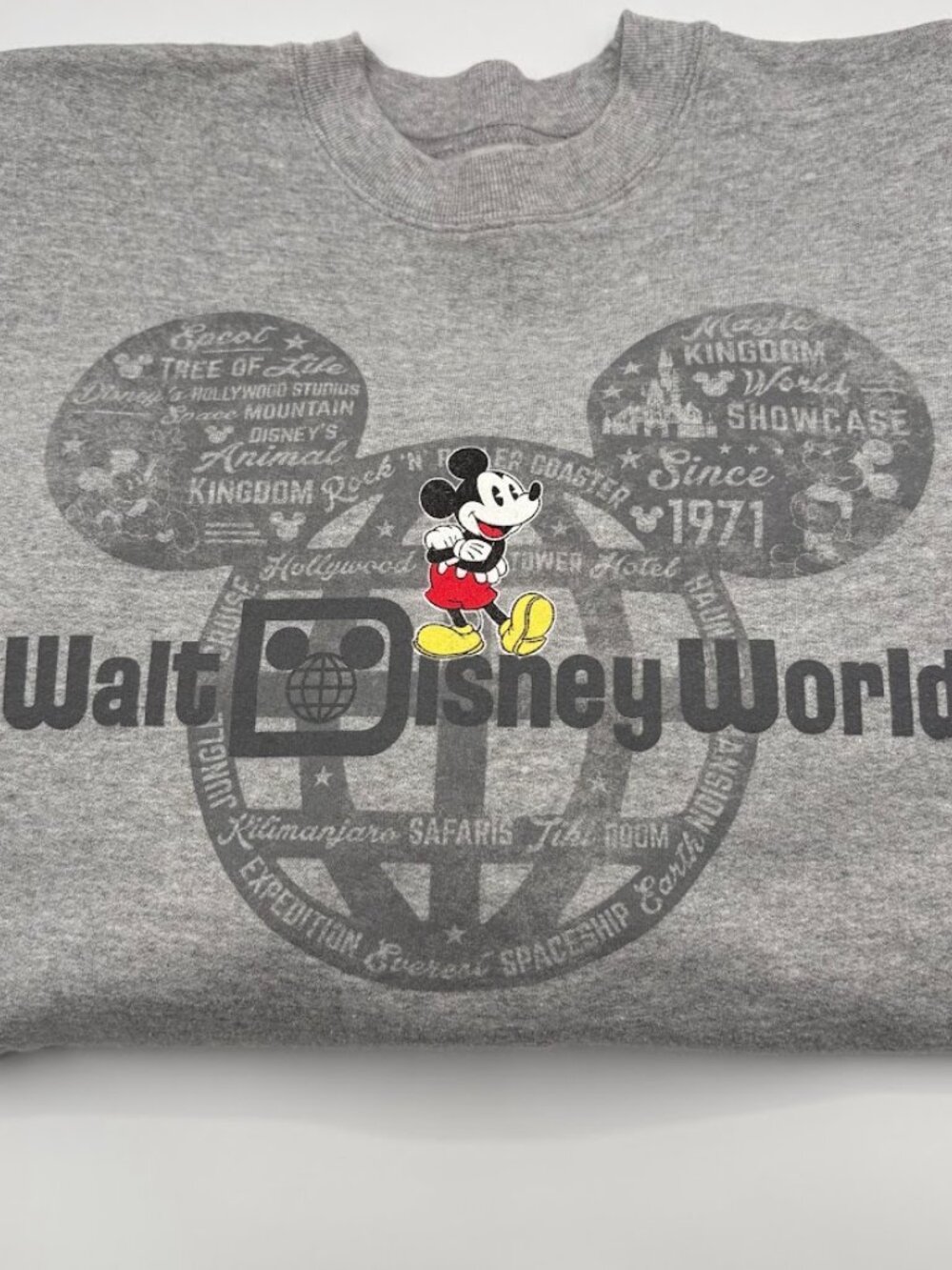 Disney Parks Walt Disney World crewneck Sweatshirt Size Small - Picture 5 of 9
